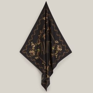 ALLSAINTS 100% silk scarf